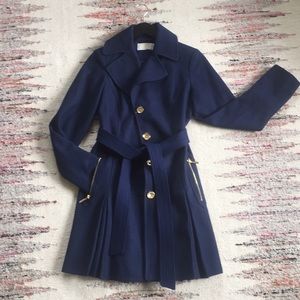 Michael Kors Royal Blue Peacoat w/ Gold Detail ✨